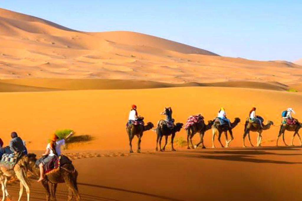 Отель Sahara Safari Camp Мерзуга Экстерьер фото