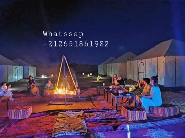 Отель Sahara Safari Camp Мерзуга Экстерьер фото